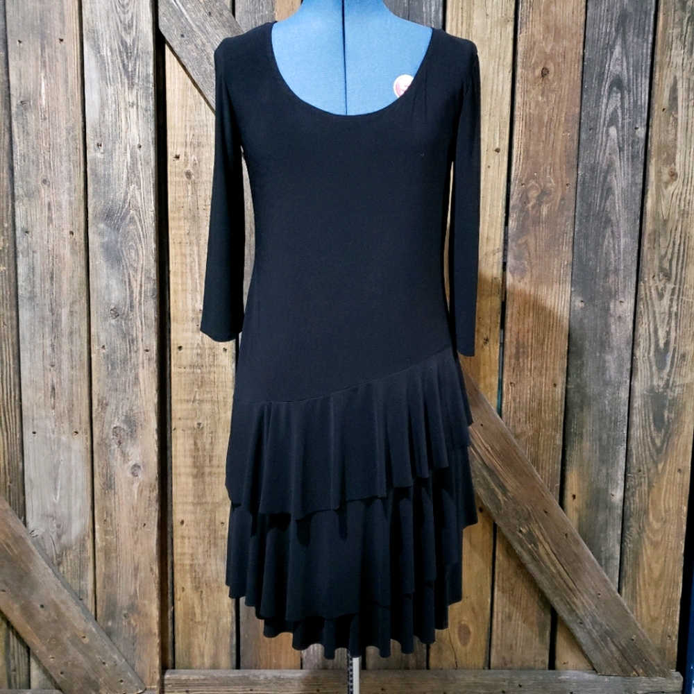 Tiana B. Layered Skirt Dress
